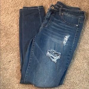 Distressed Maurice’s Jeggings